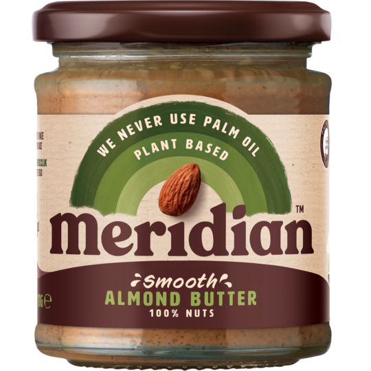 Meridian Natural Smooth 100% Almond Butter 170g
