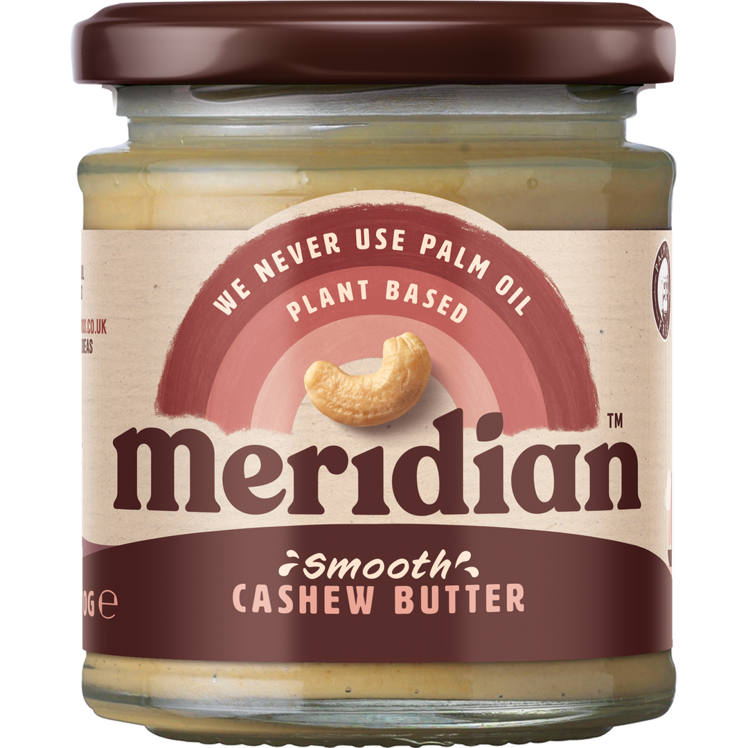 Meridian Natural Smooth 100% Cashew Butter 170g