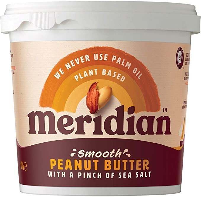 Meridian Natural Smooth Peanut Butter with Salt 1kg