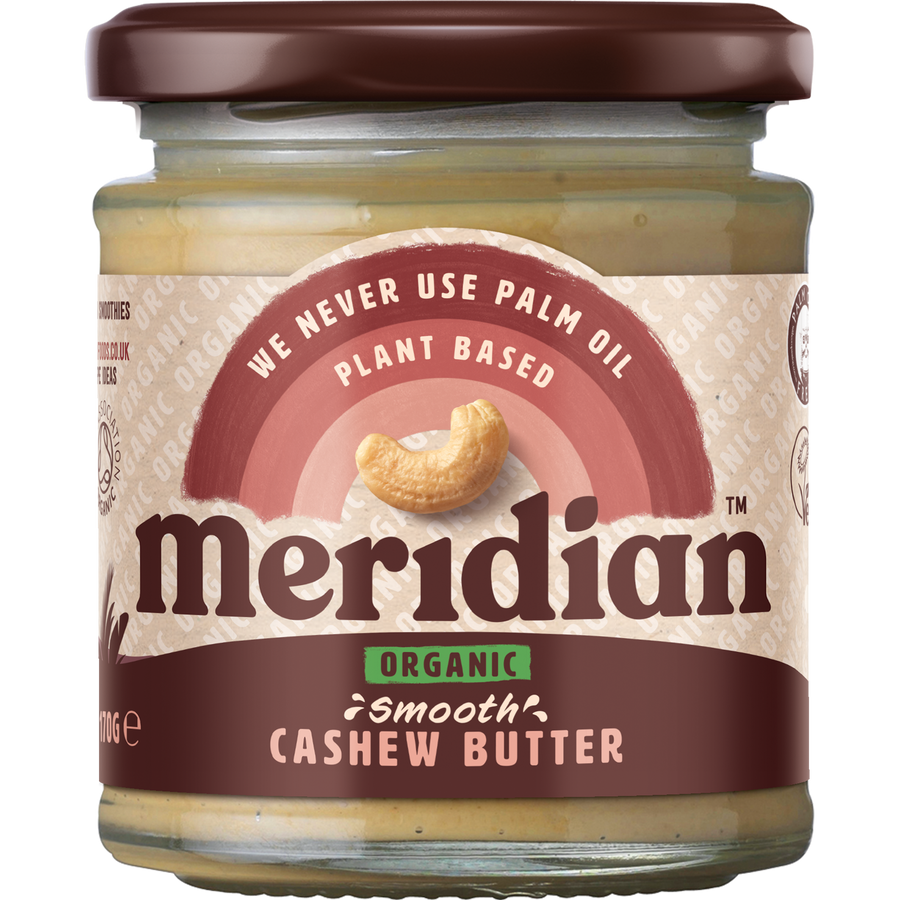 Meridian Organic Smooth 100% Cashew Butter 170g