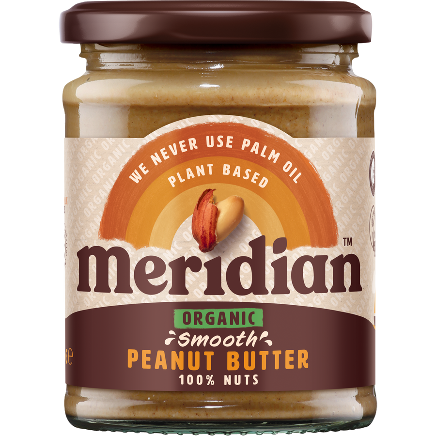 Meridian Organic Smooth 100% Peanut Butter 280g
