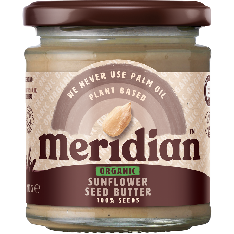 Meridian Organic Smooth 100% Sunflower Seed Butter 170g