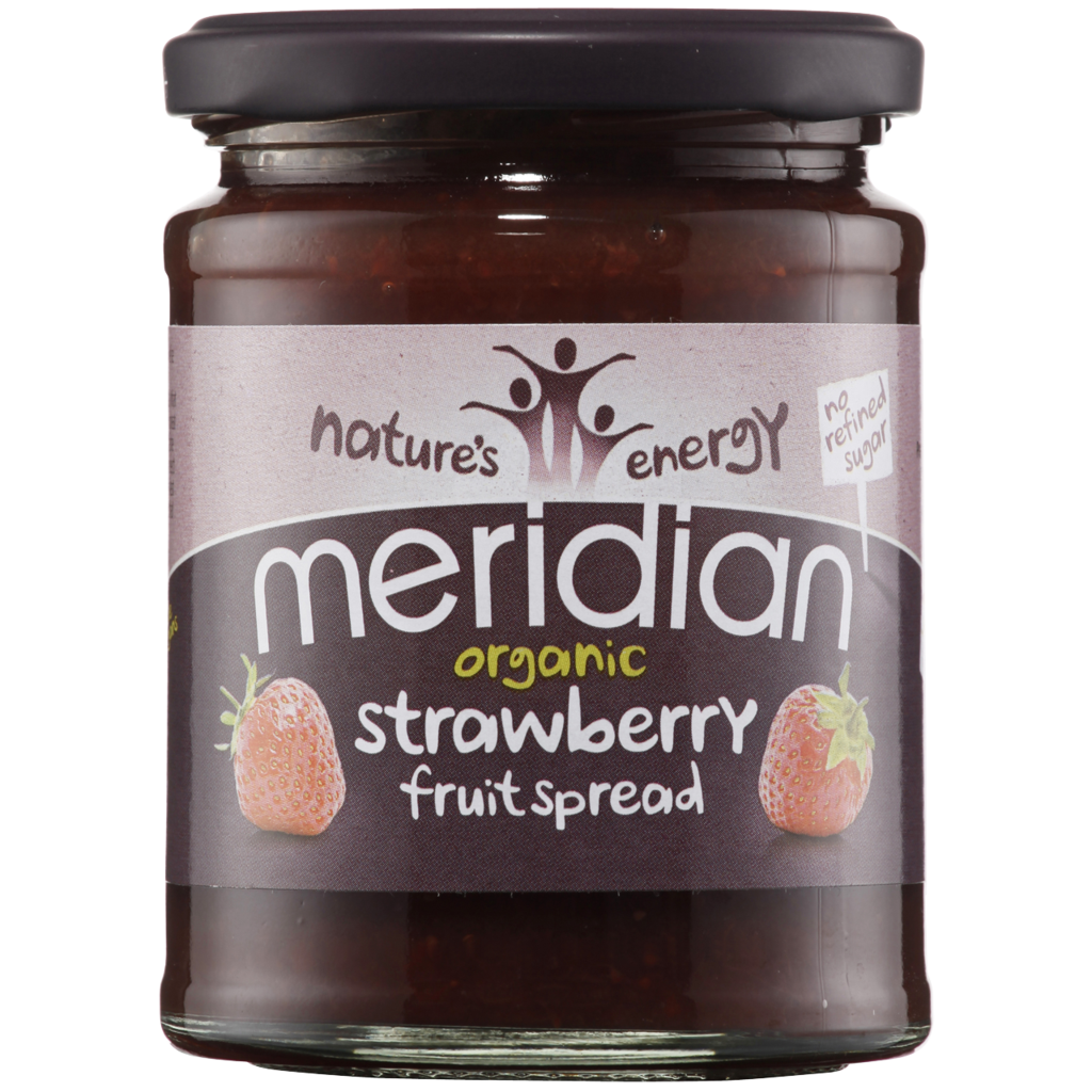 Meridian Natural Strawberry Fruit Spread 284g