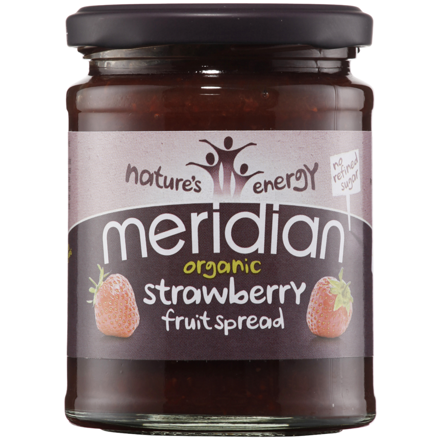 Meridian Natural Strawberry Fruit Spread 284g