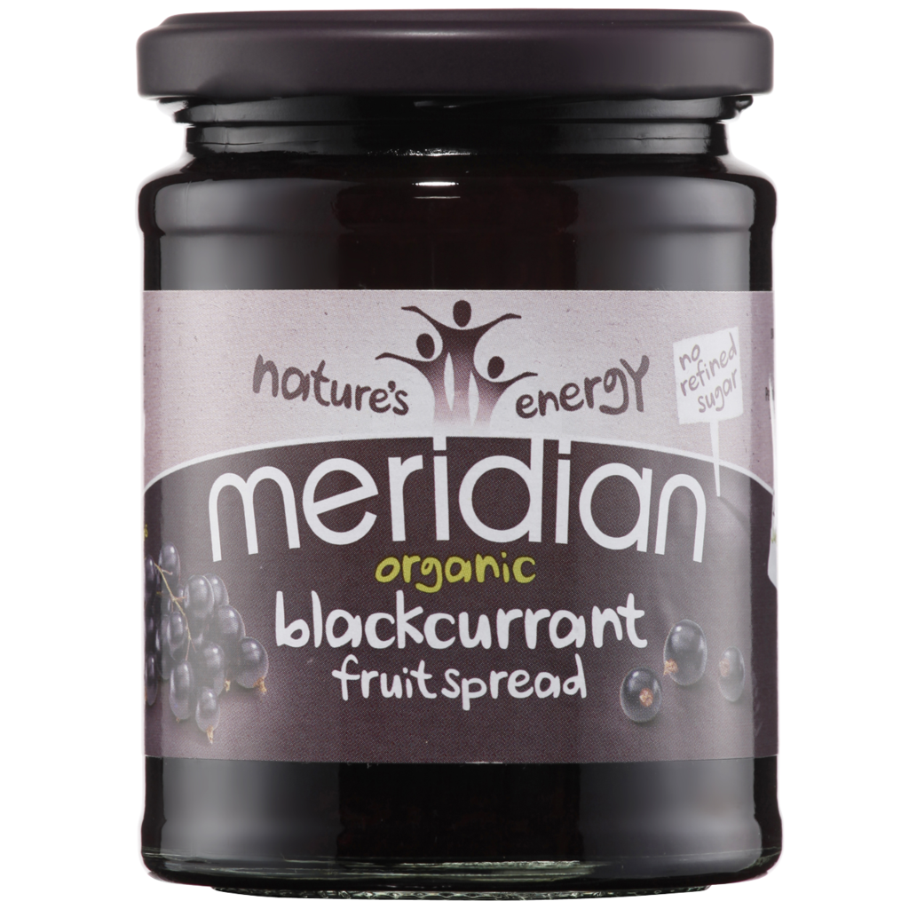 Meridian Organic Blackcurrant Fruit Spread 284g