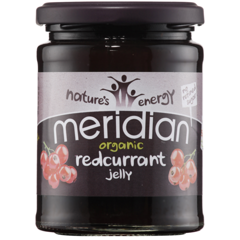Meridian Organic Redcurrant Fruit Jelly 284g
