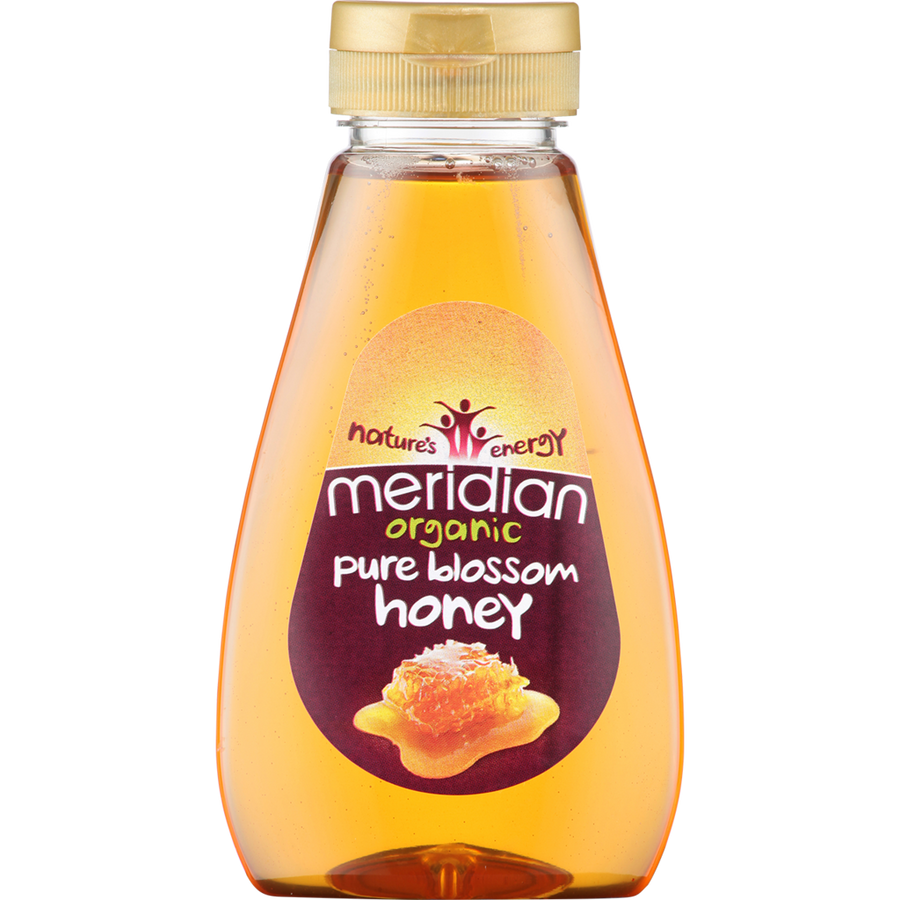 Meridian Organic Squeezy Pure Blossom Honey Syrup 250ml