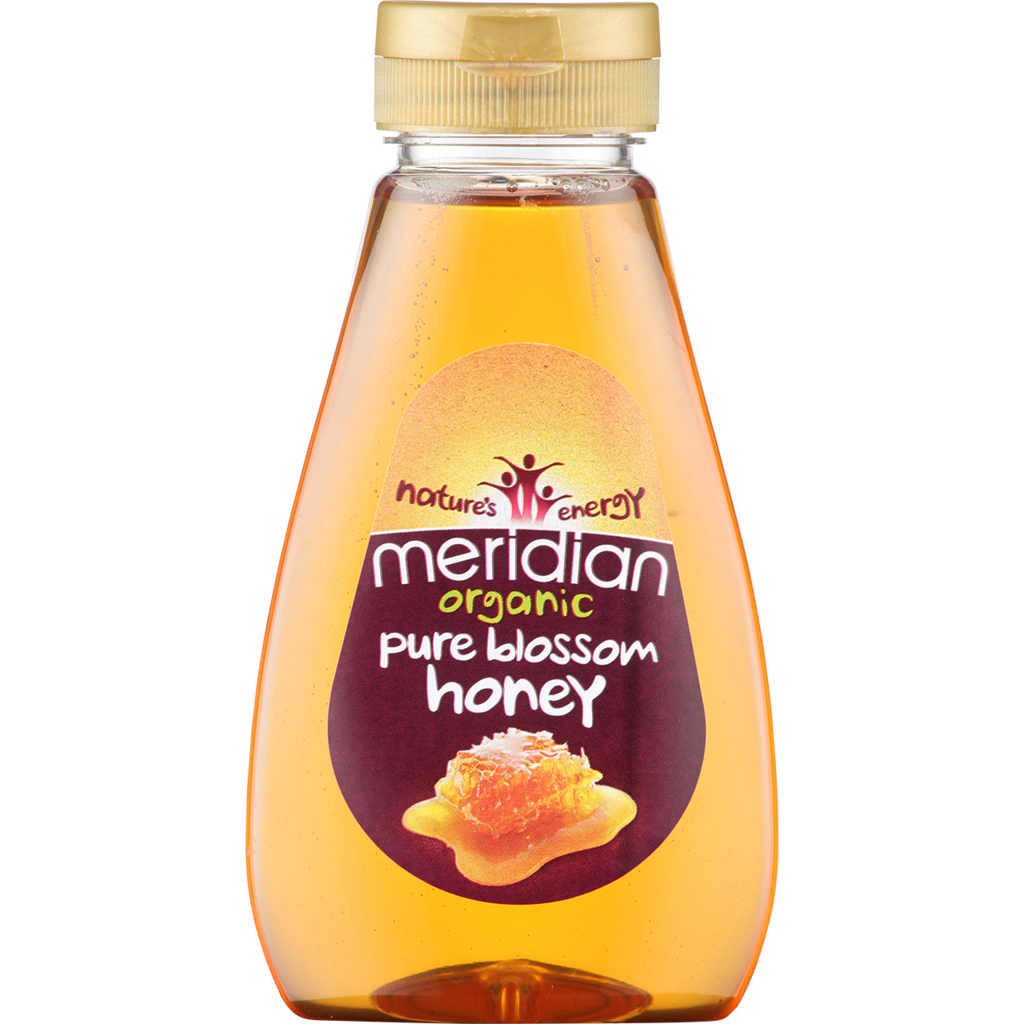 Meridian Organic Squeezy Pure Blossom Honey Syrup 250ml