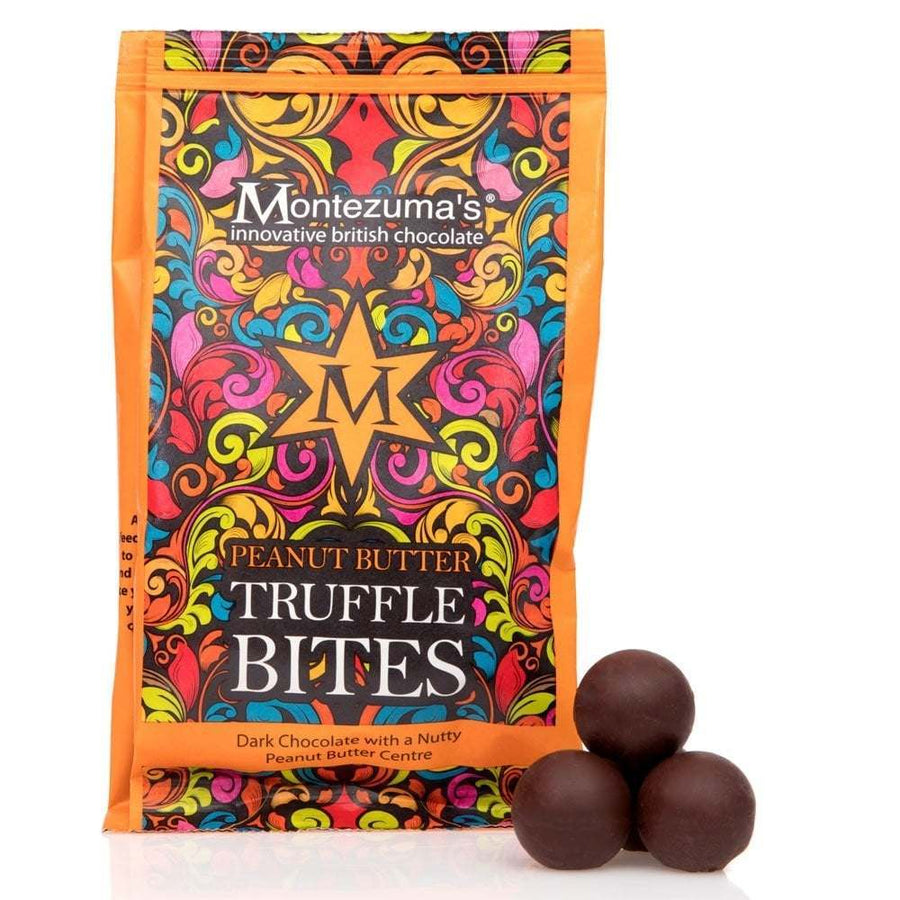 Montezumas Dark Chocolate Peanut Butter Truffle Bites