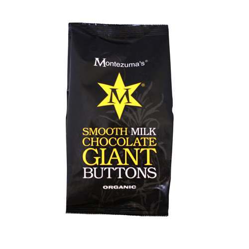 Montezumas Organic Smooth Milk Chocolate Giant Buttons 180g