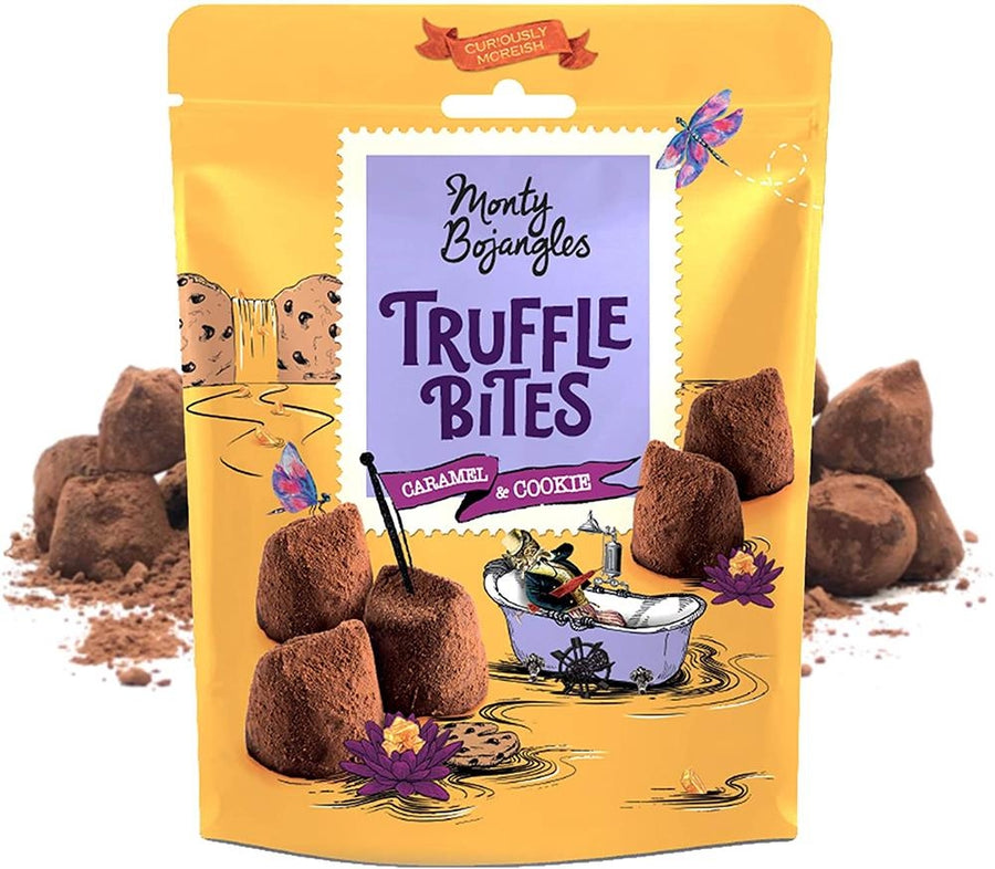Monty Bojangles Caramel & Cookie Truffle Bites 100g