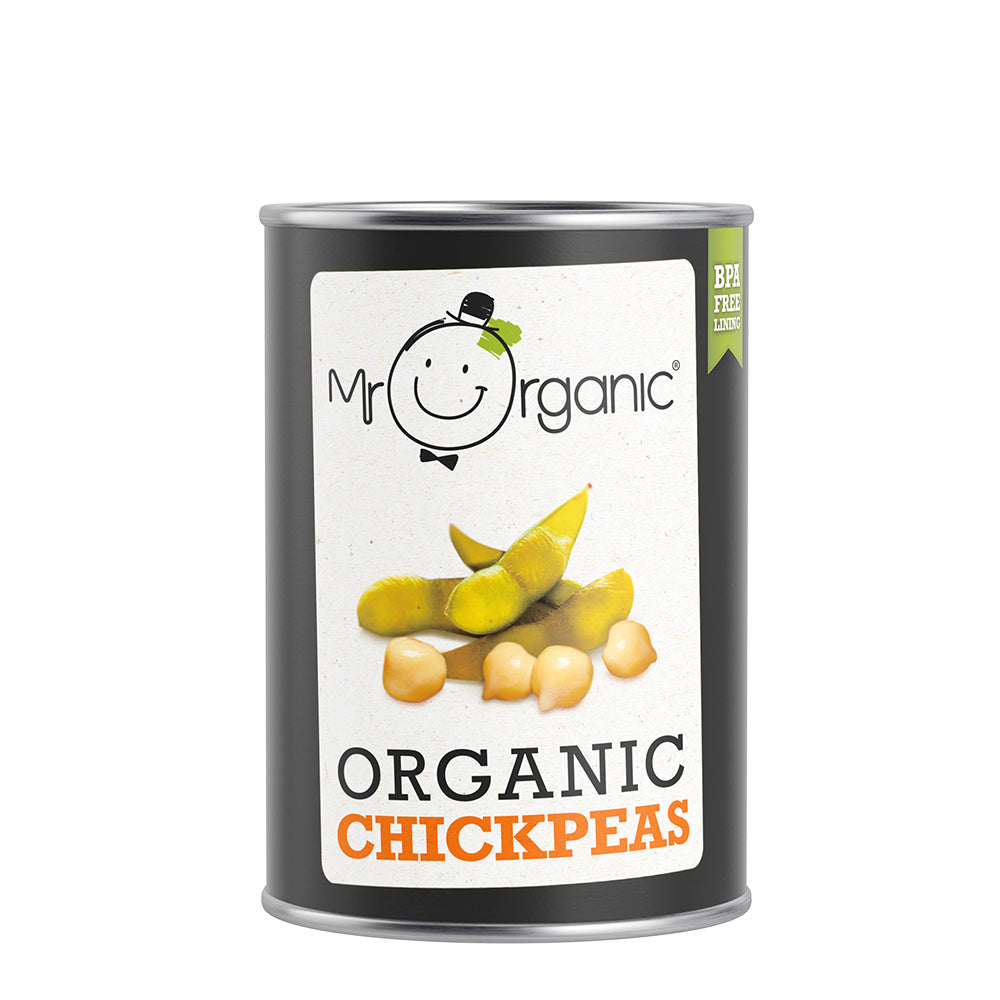 Mr Organic Chick Peas 400g