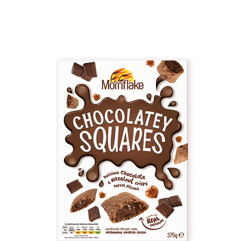 Mornflake Chocolatey Squares 375g