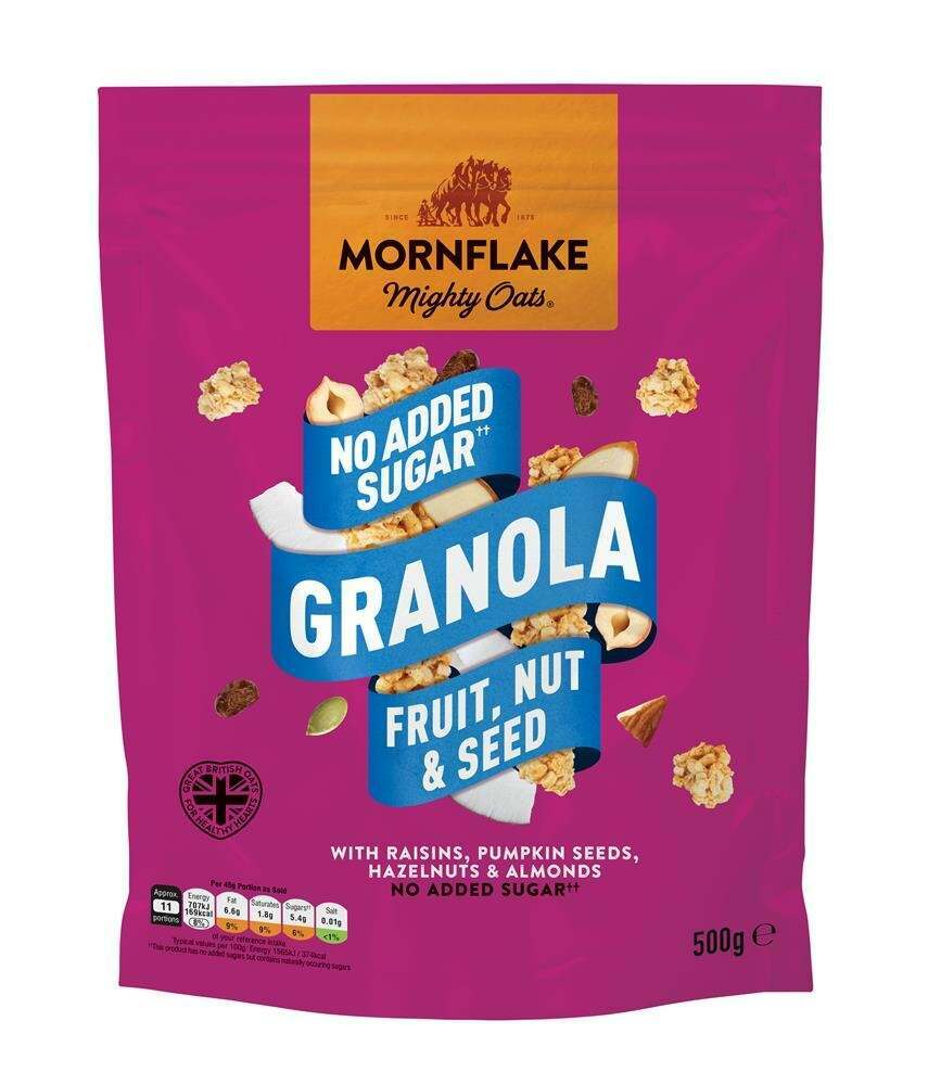 Mornflake Fruit, Nut & Seed Granola 500g