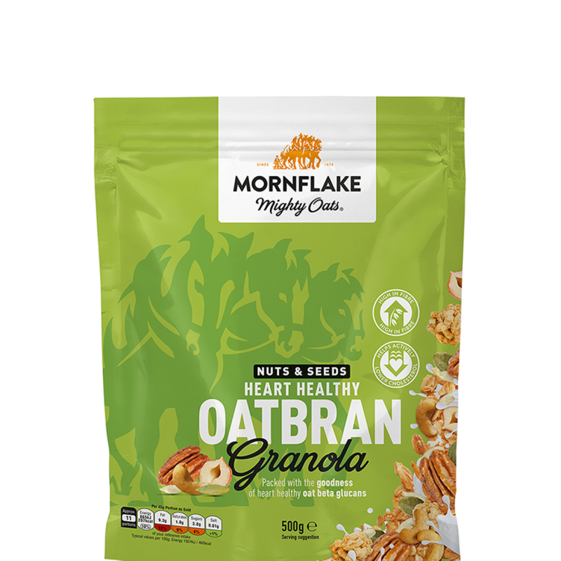 Mornflake Oatbran Granola Nuts & Seeds 500g