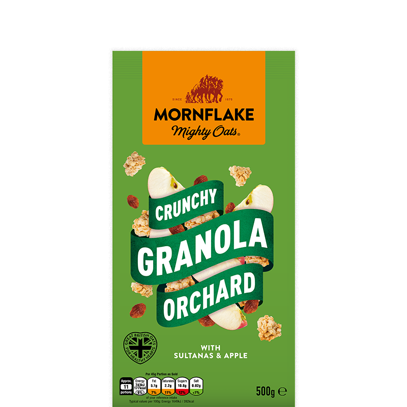Mornflake Orchard Oat Granola 500g