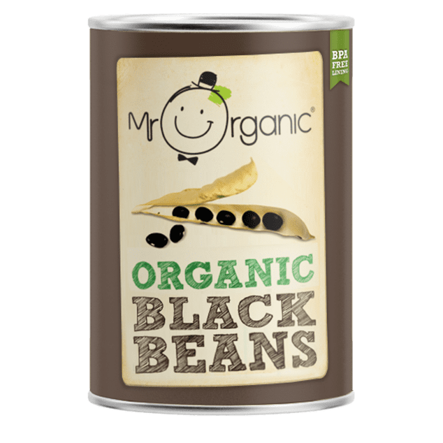 Mr Organic Black Beans 400g