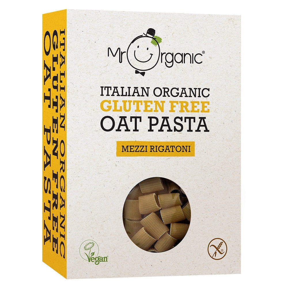 Mr Organic Gluten Free Mezzi Rigatoni Oat Pasta 340g