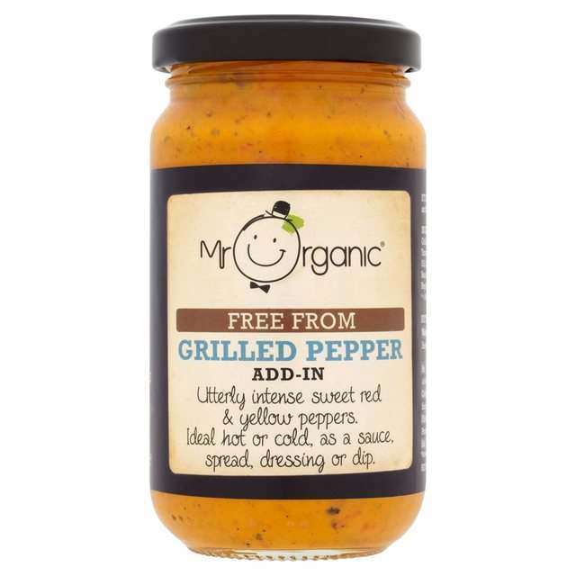 Mr Organic Grilled Pepper Add-In Sauce 190g