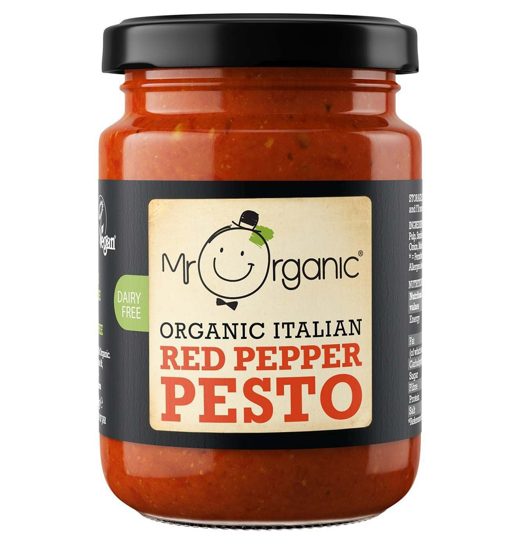 Mr Organic Red Pepper Pesto 130g