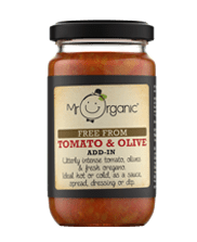 Mr Organic Tomato and Olive Add-In Sauce 190g