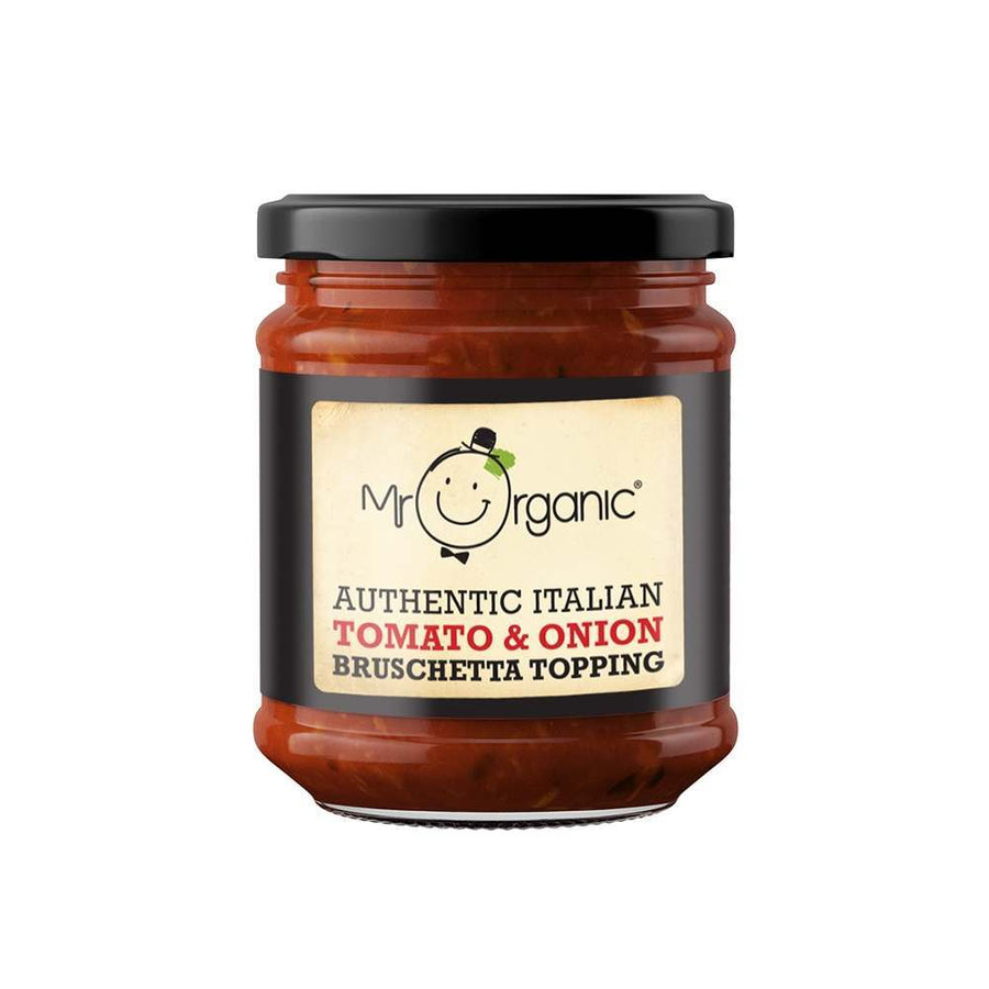 Mr Organic Italian Tomato & Onion Bruschetta Topping 200g