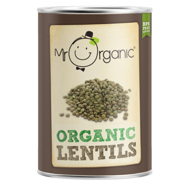 Mr Organic Lentils 400g