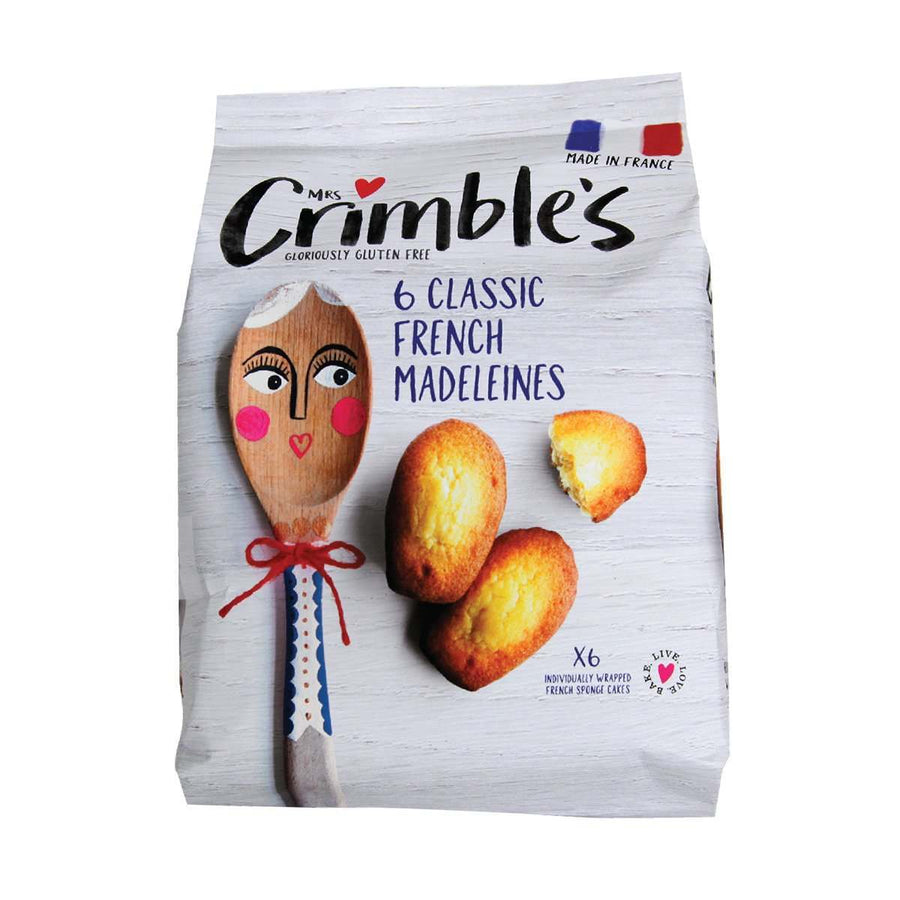 Mrs Crimble's Authentically French Gluten Free Classic Madeleines 180g