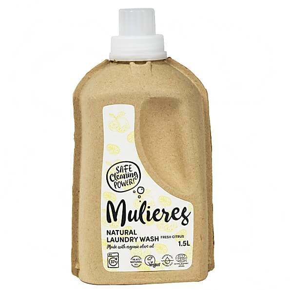 Mulieres Natural Organic Laundry Liquid - Fresh Citrus 1.5 Litre