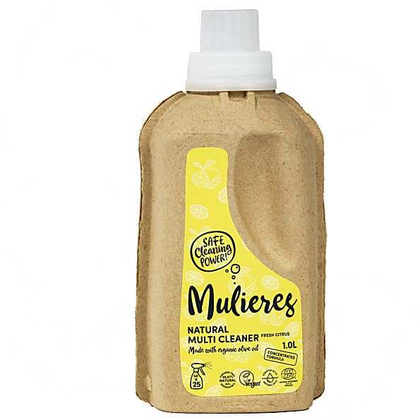 Mulieres Natural Organic Multi Cleaner - Fresh Citrus 1 Litre