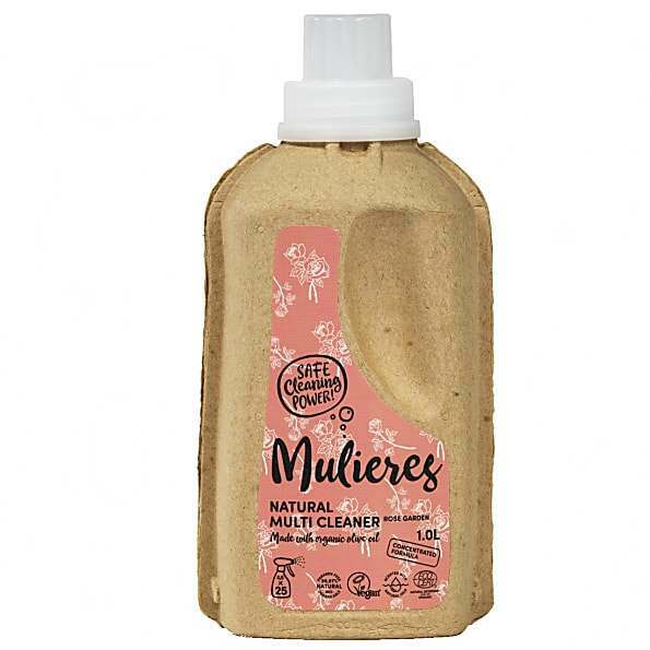 Mulieres Natural Organic Multi Cleaner - Rose Garden 1 Litre
