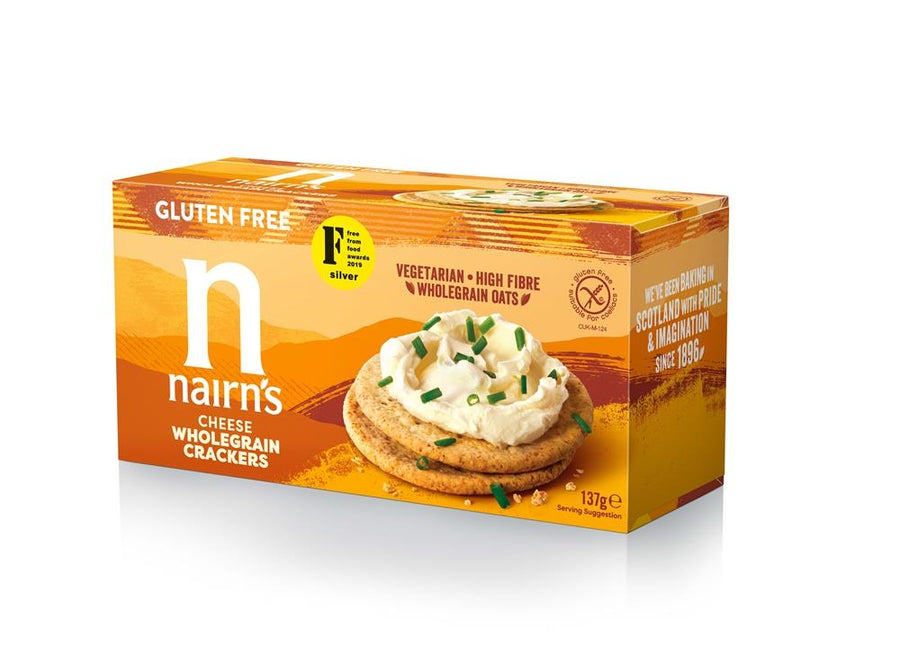 Nairn's Gluten Free Cheese Crackers 137g