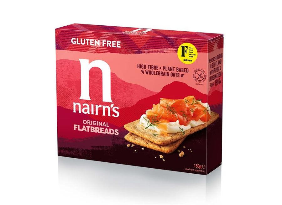 Nairn's Gluten Free Flat Breads Original 150g