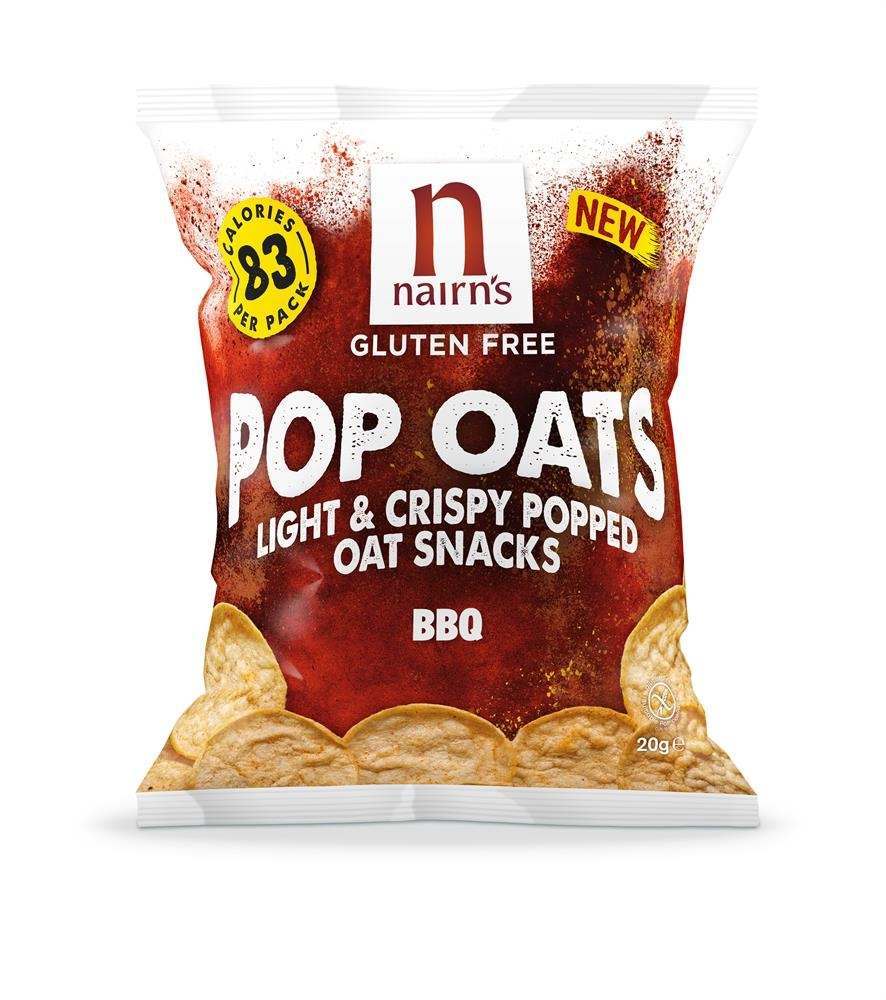 Nairn's Gluten Free BBQ Pop Oats - Pack of 7
