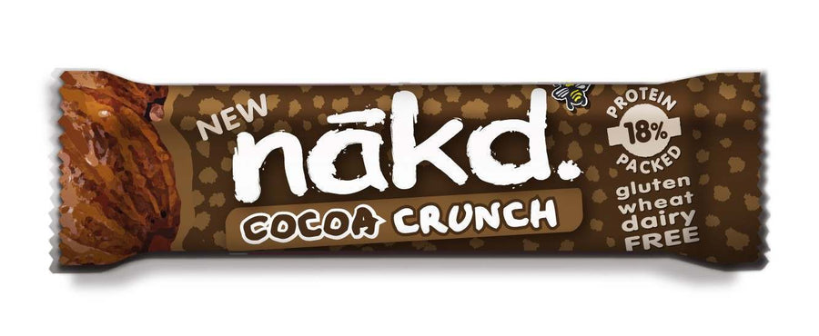 Nakd Cocoa Crunch Bar 30g - Pack of 18