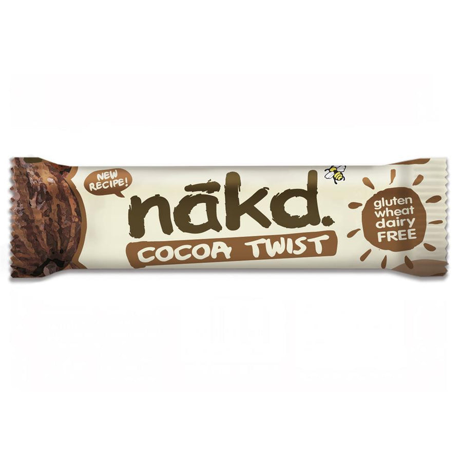 Nakd Cocoa Twist 30g Bar - Pack of 18
