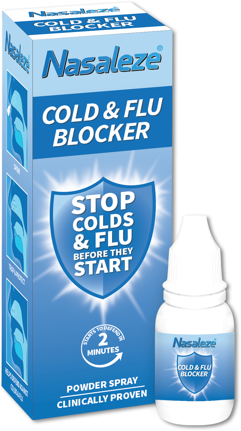 Nasaleze Cold & Flu Blocker Powder Spray