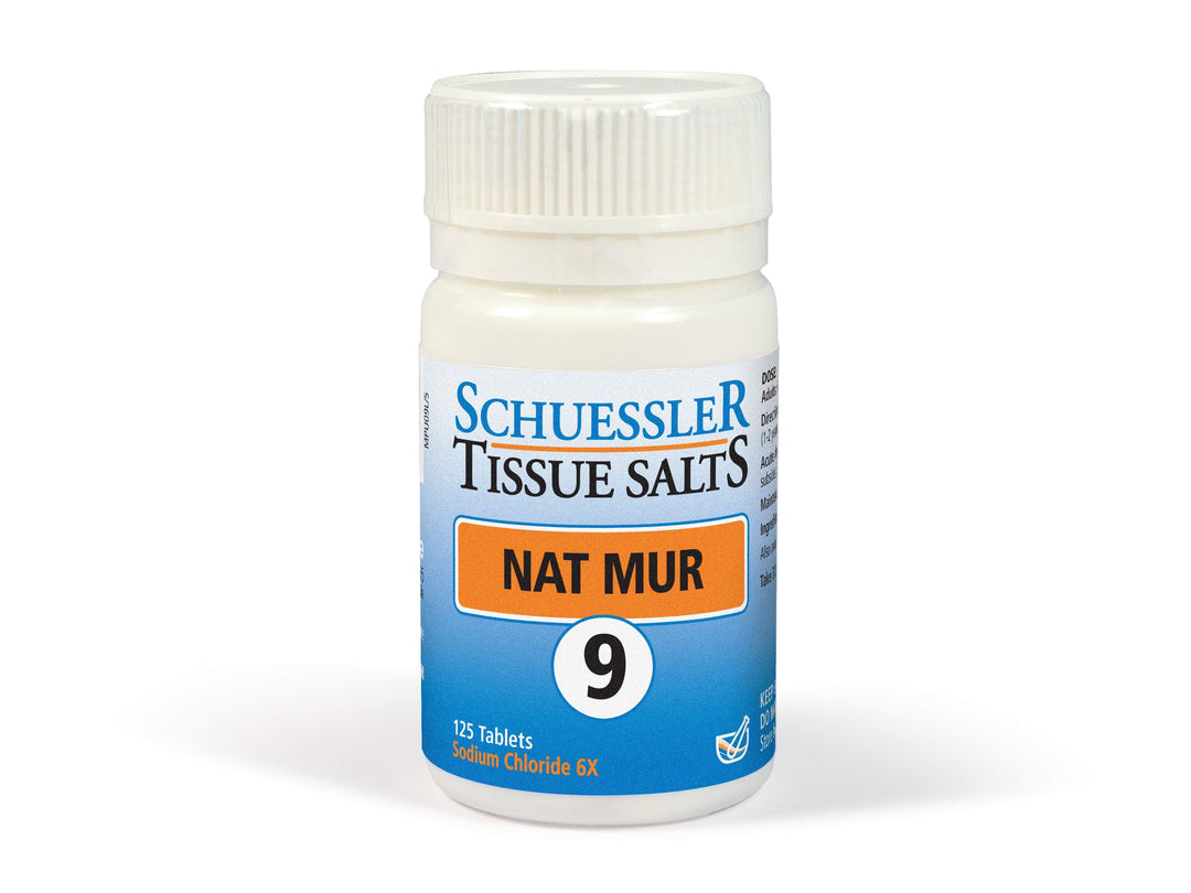 Schuessler Nat Mur No.9 Tissue Salts 125 Tablets