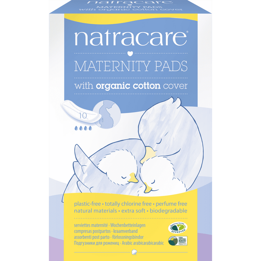 Natracare Maternity Pads - Pack of 10