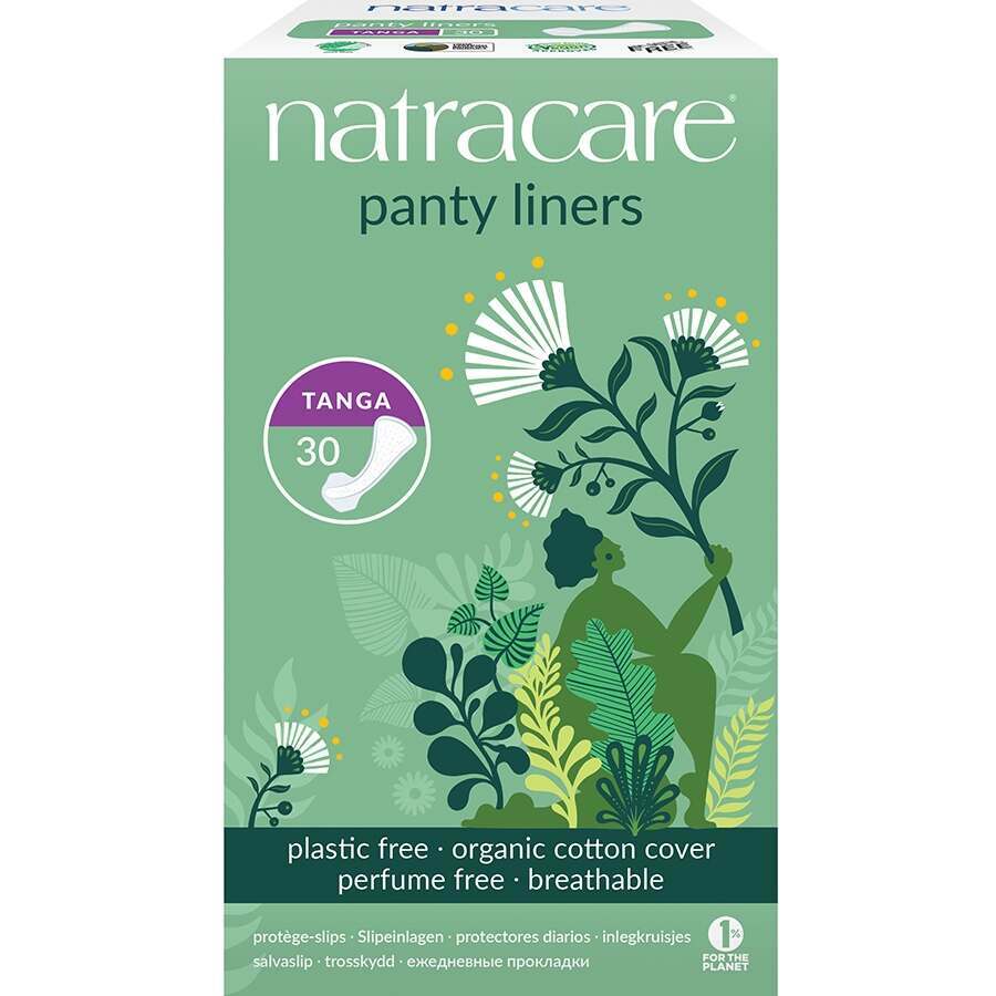 Natracare Tanga Panty Liners - Pack of 30