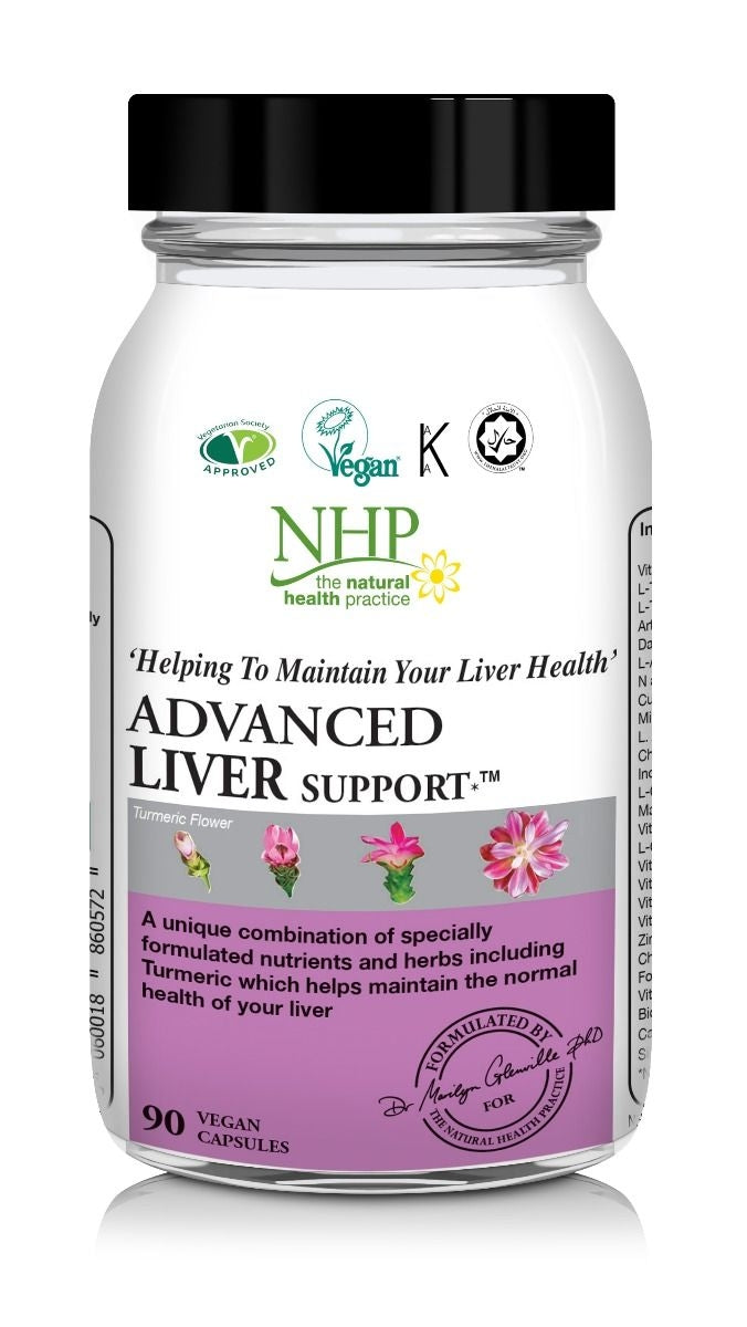 Natural Health Practice Vegan Advanced Liver Support 90 Capsules
