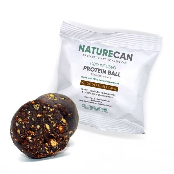 Naturecan 25mg CBD Infused Protein Ball 40g