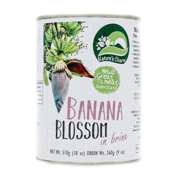 Natures Charm Banana Blossom In Brine 510g