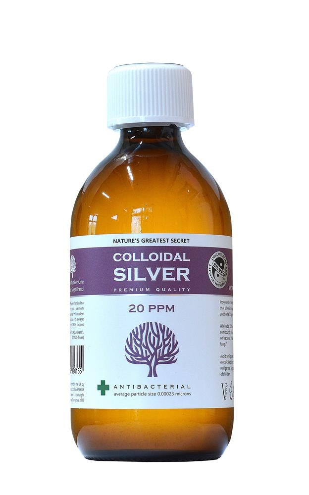 Natures Greatest Secret 20ppm Colloidal Silver Spray Refill 300ml