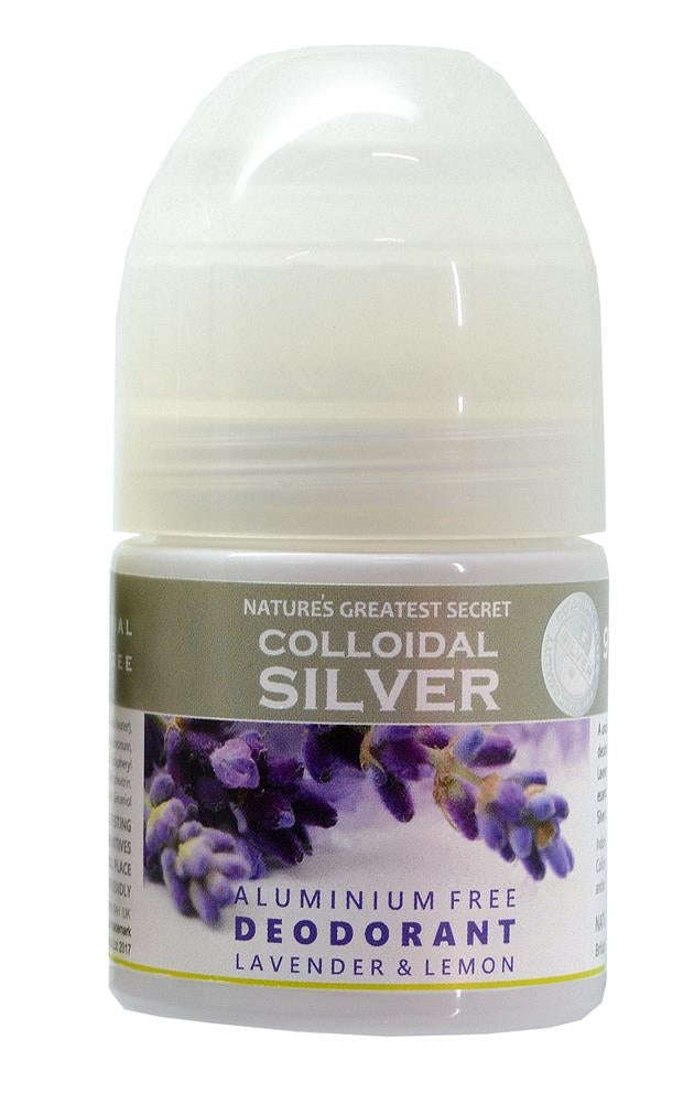 Natures Greatest Secret Colloidal Silver Lavender & Lemon Deodorant 50ml