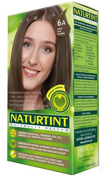 Naturtint Permanent Hair Colour 6A Dark Ash Blonde 165ml