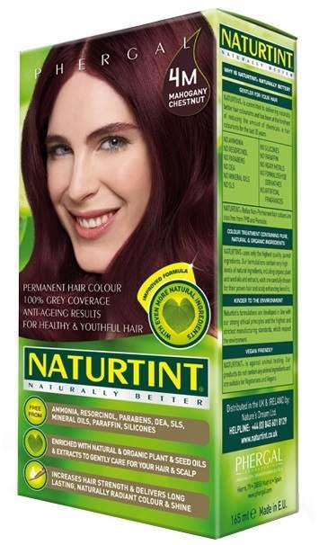 Naturtint Permanent Natural Hair Colour 4M Mahogany Chestnut 165ml