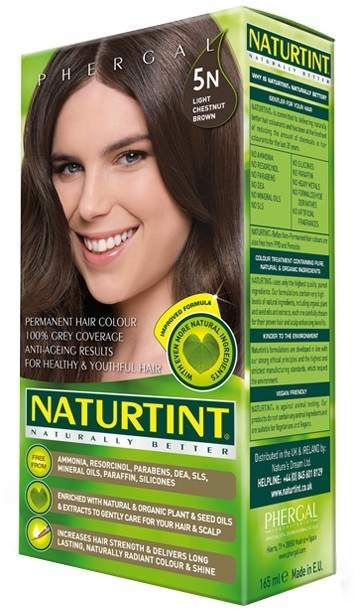 Naturtint Permanent Natural Hair Colour 5N Light Chestnut Brown 165ml