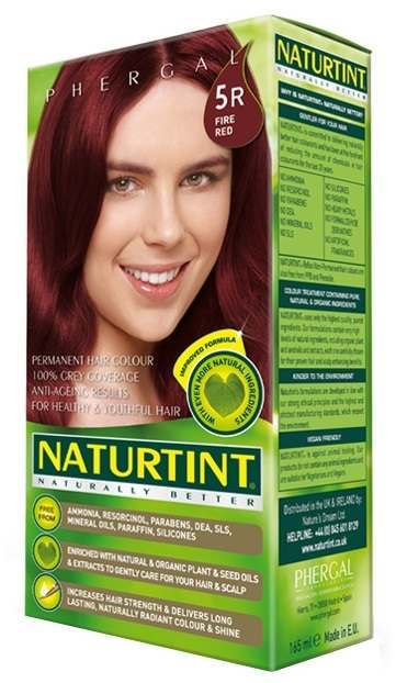 Naturtint Permanent Natural Hair Colour 5R Fire Red 165ml