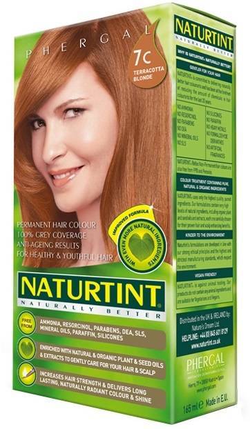 Naturtint Permanent Natural Hair Colour 7C Terracotta Blonde 165ml